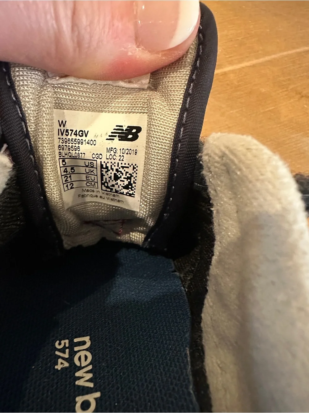 New Balance toddler sneakers